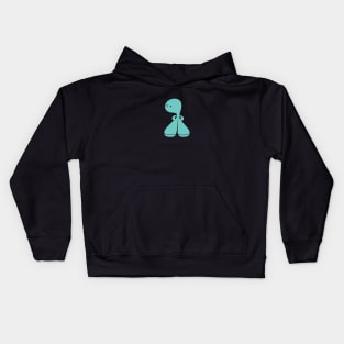 Propeller Guy - Teal Kids Hoodie